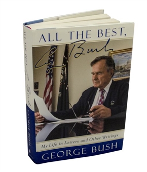 George H.W. Bush Signed "All The Best" Book (PSA/DNA)